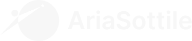 Logo AriaSottile bianco