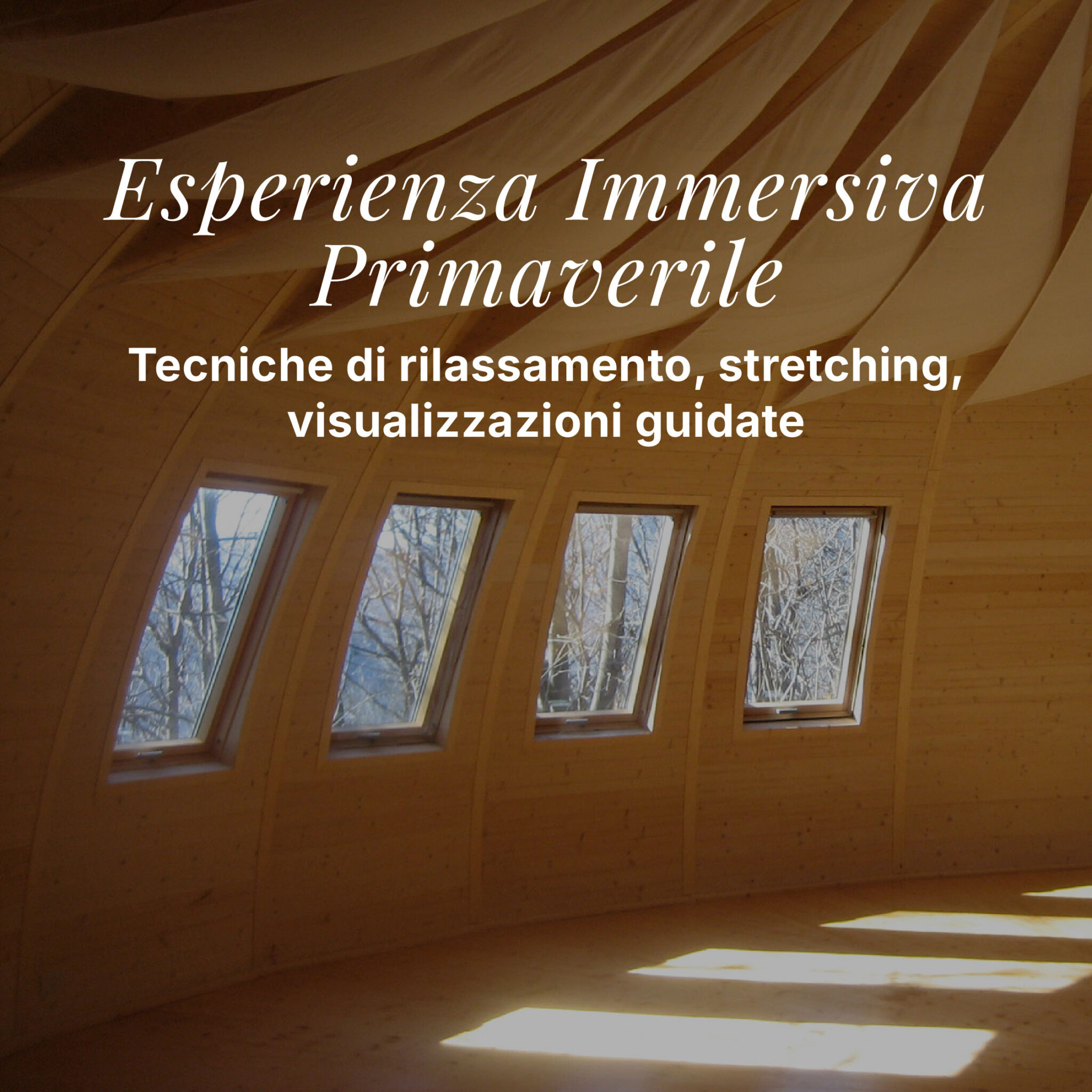 Esperienza immersiva primaverile